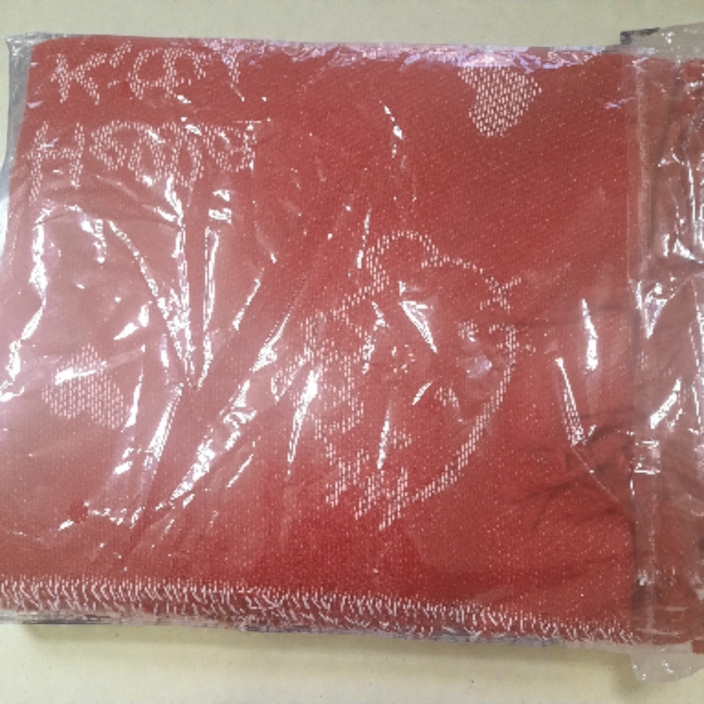Red Knit Scarf